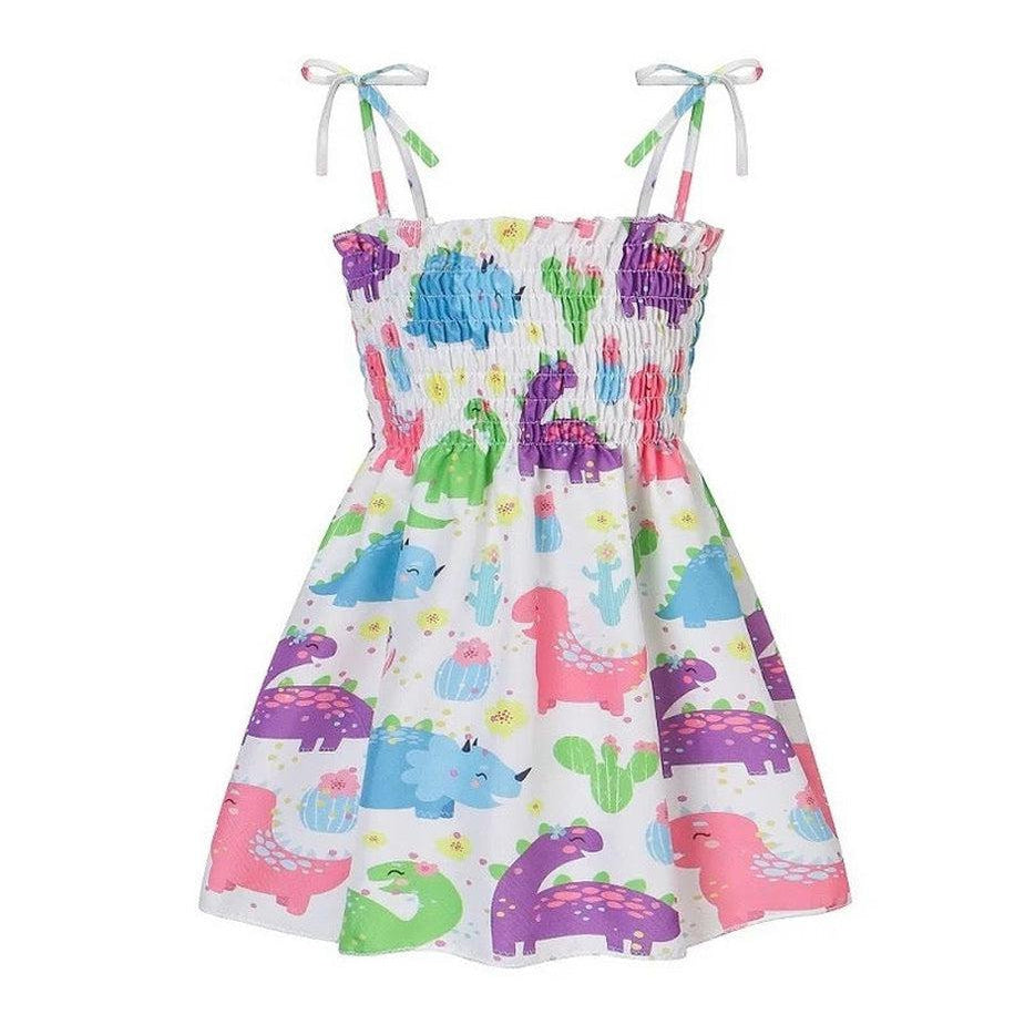 Dinosaur Printed Dress