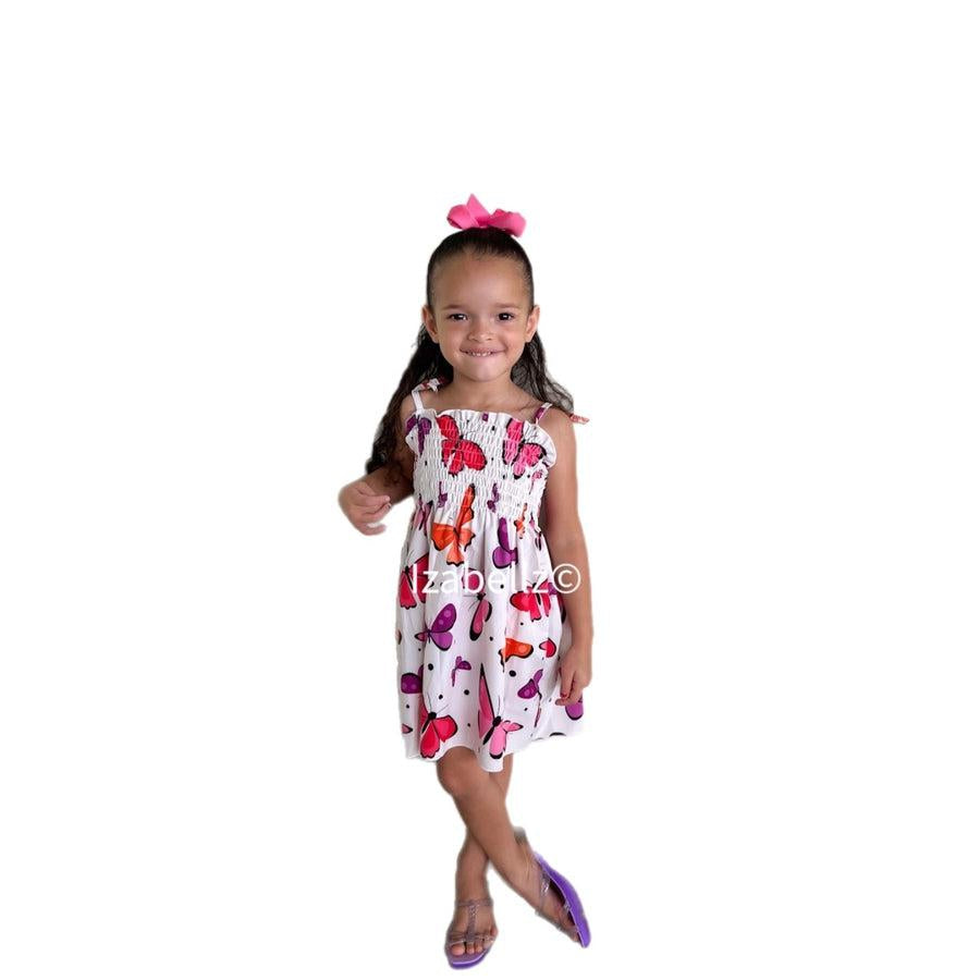 Butterfly Printed Dress
