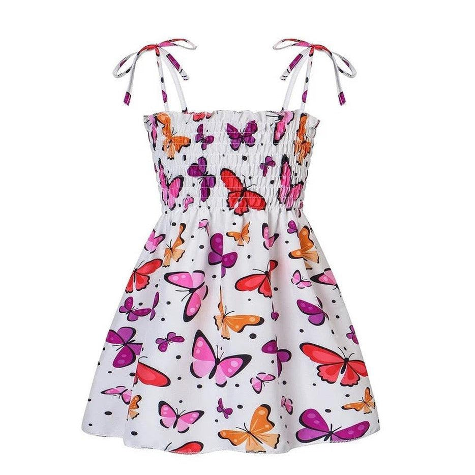 Butterfly Printed Dress