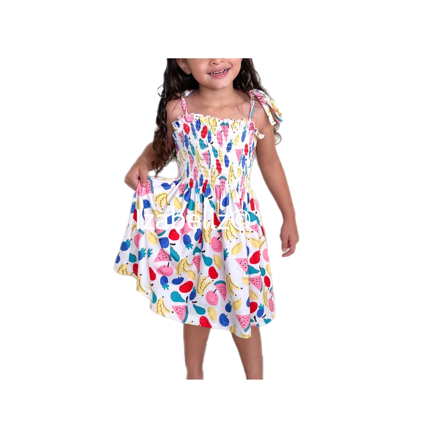 Girl’s Fruit Printed Dress