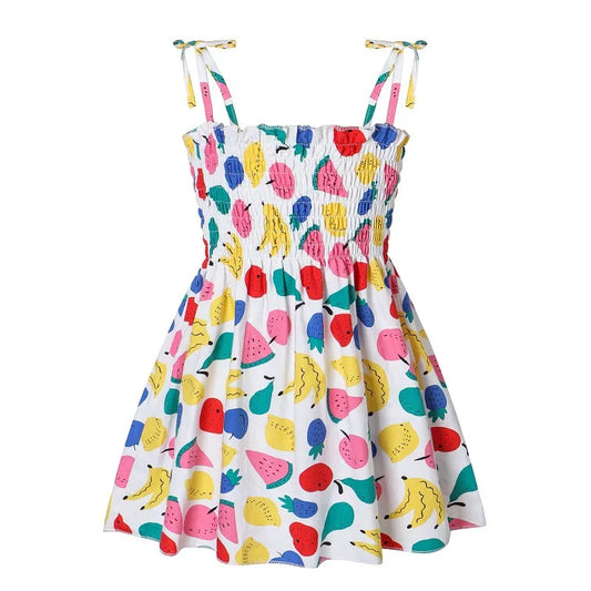 Girl’s Fruit Printed Dress