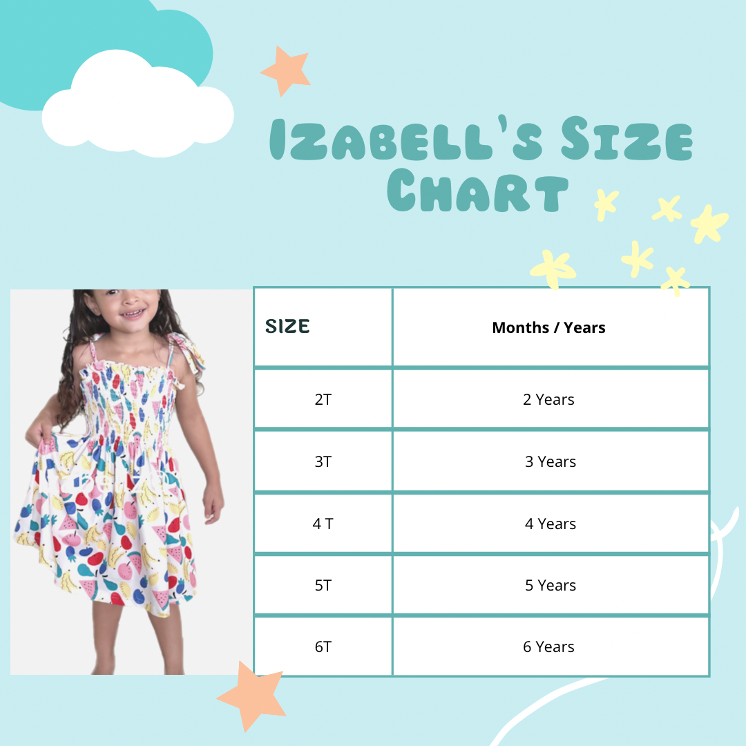 Girl’s Fruit Printed Dress